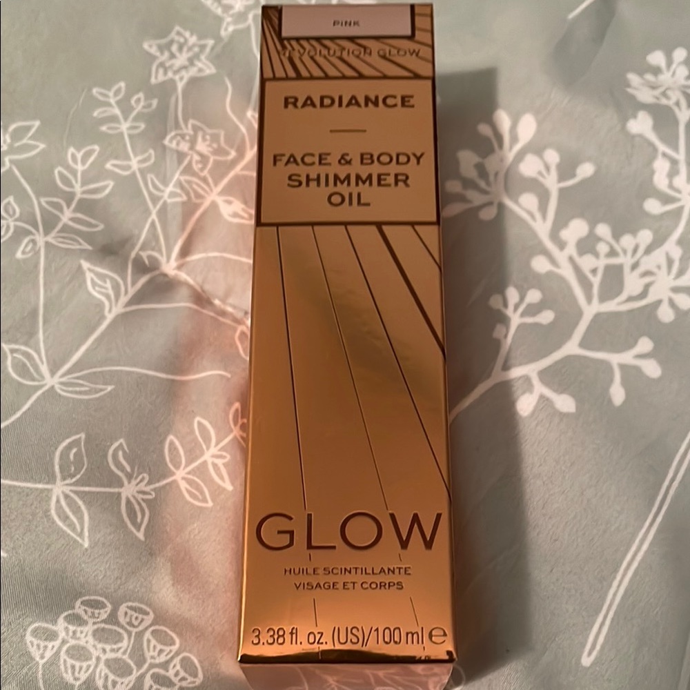 Radiance Face & Body Shimmer Oil - PINK